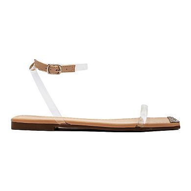 Qupid Aster-32X Women's Ankle Strap Sandals