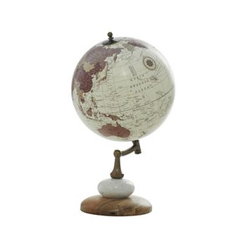 Stella & Eve Mango Wood Globe