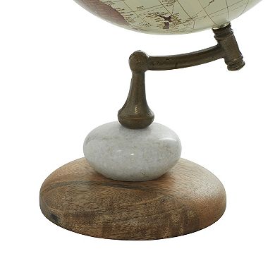 Stella & Eve Mango Wood Globe