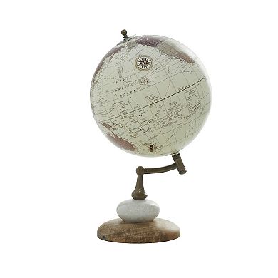 Stella & Eve Mango Wood Globe