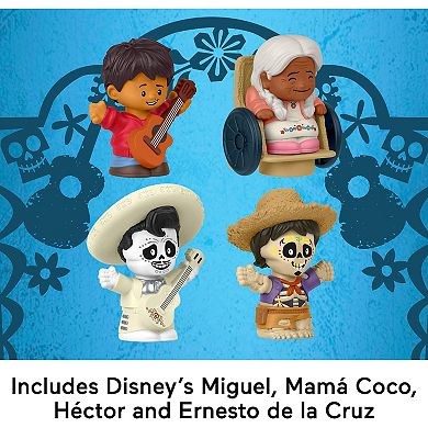 Disney / Pixar's Coco 4-Pack Figures by Fisher-Price Little People 