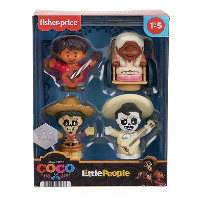 Disney / Pixar's Coco 4-Pack Figures by Fisher-Price Little People 