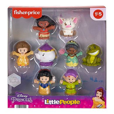 Disney Princess Story Duos 8-Pack Figures by Fisher-Price Little People