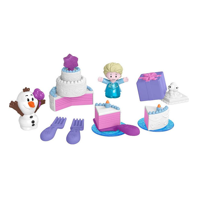 UPC 194735134977 product image for Disney's Frozen Elsa & Olaf Party Playset by Fisher-Price Little People, Multi | upcitemdb.com