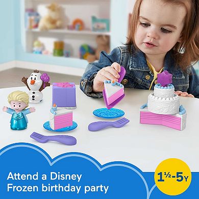 Disney's Frozen Elsa & Olaf Party Playset by Fisher-Price Little People