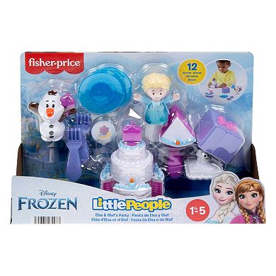 Disney's Frozen Elsa & Olaf Party Playset by Fisher-Price Little People