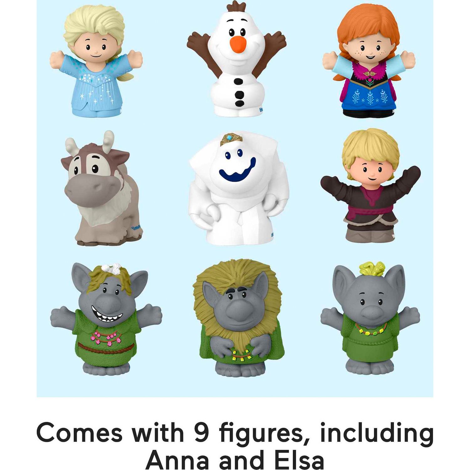 Детские куклы Disney's Frozen Carry Along Castle Playset by Fisher-Price Little People — фото 4