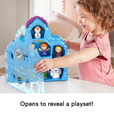 Disney's Frozen Carry Along Castle Playset by Fisher-Price Little People