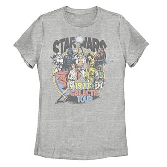 Juniors' Star Wars Vintage 1977 Galactic Tour Graphic Tee