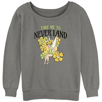 Disney's Tinkerbell Take Me To Neverland Juniors' Graphic Pullover