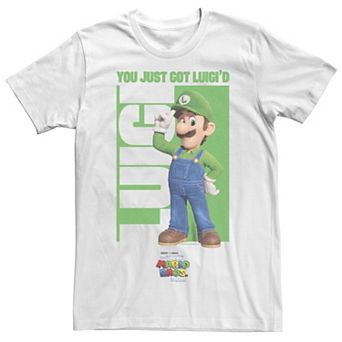 Men's The Super Mario Bros. Movie You Got Luigi'd Graphic Tee