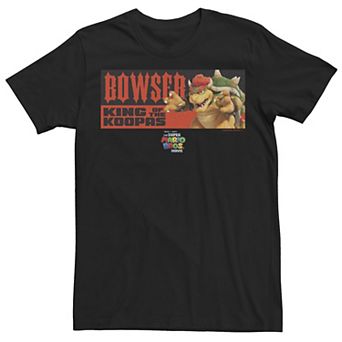 Men's The Super Mario Bros. Movie Bowser King of Koopas Graphic Tee