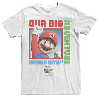 Men's The Super Mario Bros. Movie Boxed Big Adventure Graphic Tee