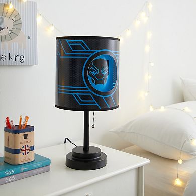 Marvel Black Panther Face Logo Table Lamp