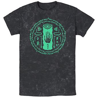 Men's The Legend of Zelda: Tears of the Kingdom Ancient Runes Mineral Wash Graphic Tee
