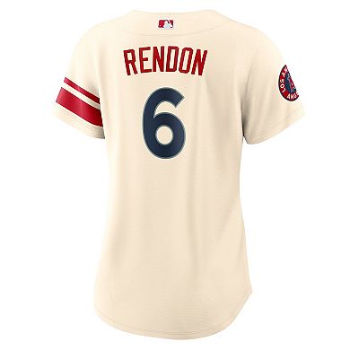 Women's Nike Anthony Rendon Cream Los Angeles Angels 2022 City Connect Replica Player Jersey