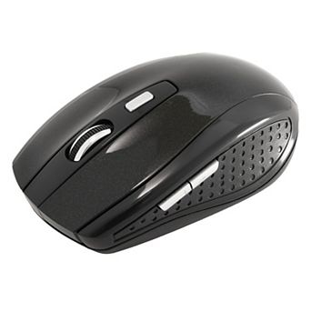 Wireless Mouse 2.4g Cordless Optical Adjustable Dpi For Laptop Computer, Black