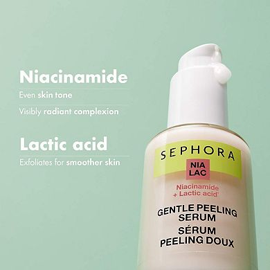 Gentle Exfoliating Peeling Serum with Niacinamide + Lactic Acid