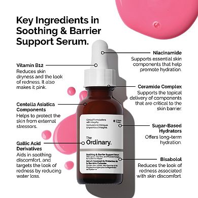 Soothing & Barrier Support Serum for Sensitive Skin Hydration