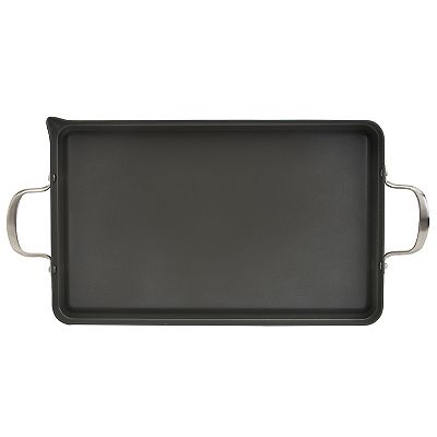 Steak Pan NEW DOUBLE SIDED Die-Cast Non-Stick Reversible Grill Magic ...