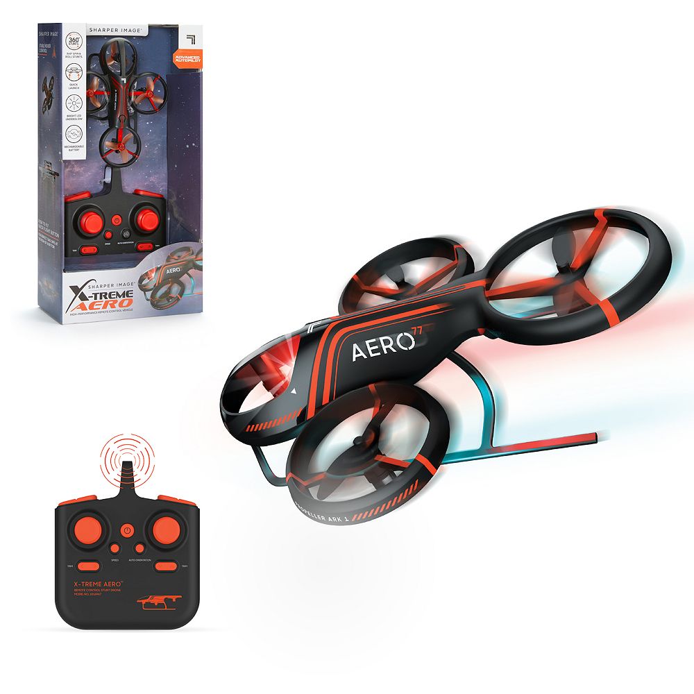 Sharper Image X-Treme Aero Stunt High-Performance Remote Control Drone
