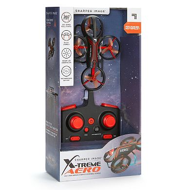 Sharper Image X-Treme Aero Stunt High-Performance Remote Control Drone