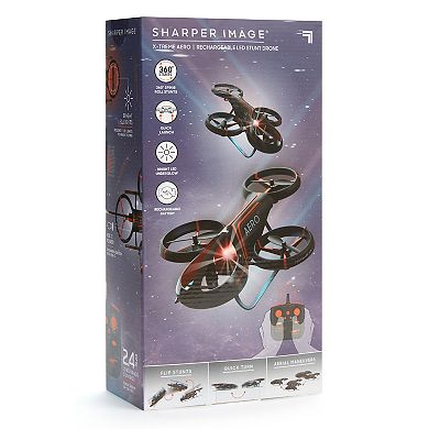 Sharper Image X-Treme Aero Stunt High-Performance Remote Control Drone