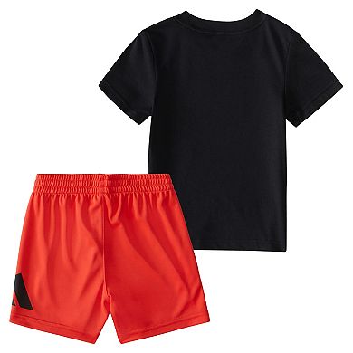 Baby Boy adidas Sporty Graphic Tee & Shorts Set