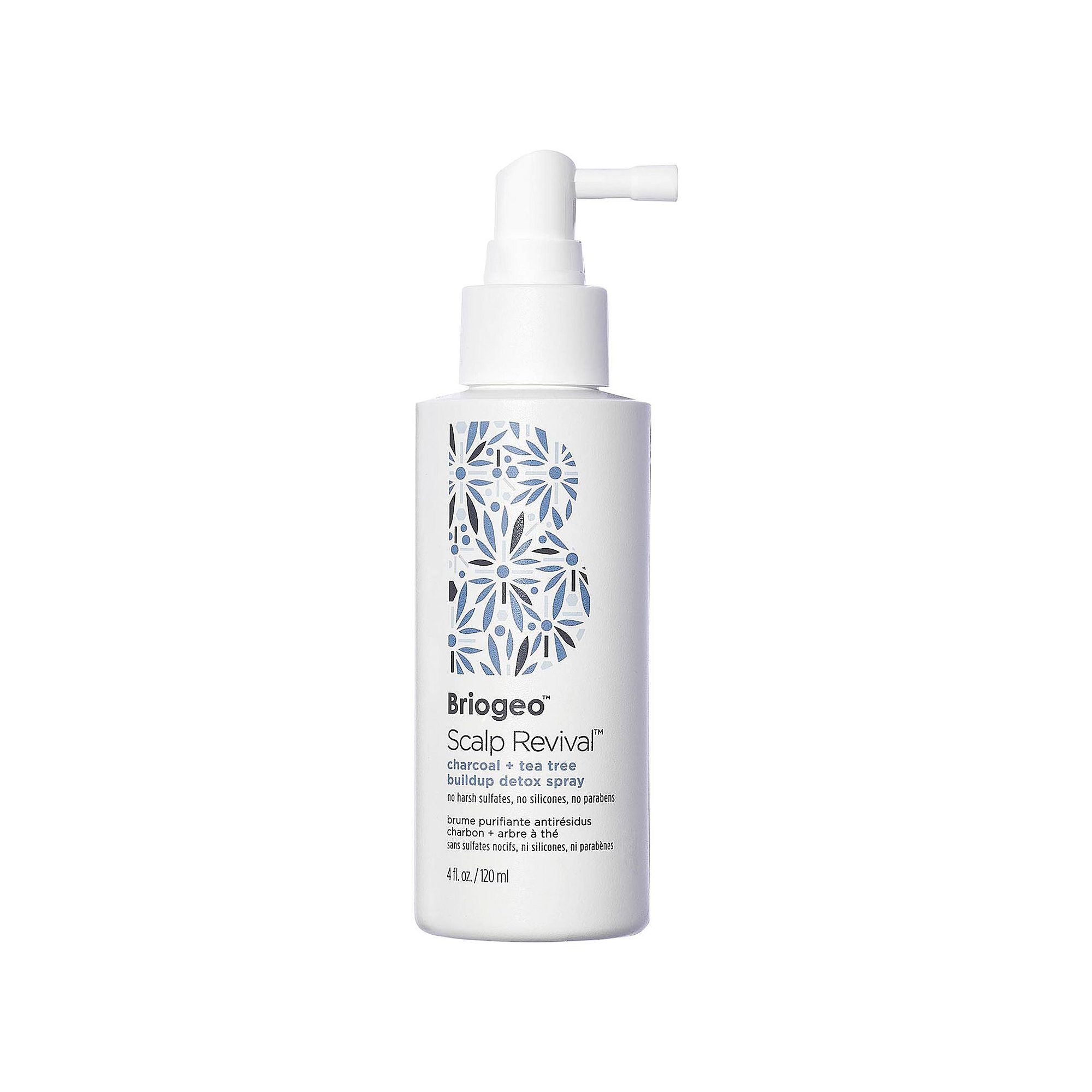 Briogeo Scalp Revival Charcoal + Tea Tree Buildup Detox Spray, Size: 4 Oz, 