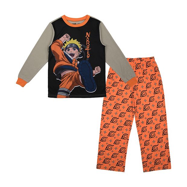 Boys 8 20 Naruto Pajama Top Pajama Pants Set