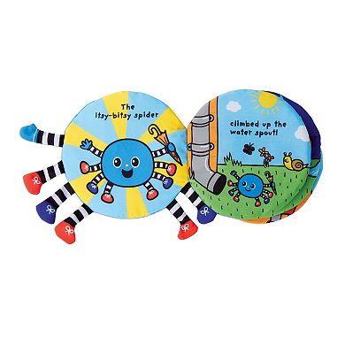 Melissa & Doug K's Kids Itsy-Bitsy Spider 8-Page Soft Activity Book for Babies and Toddlers