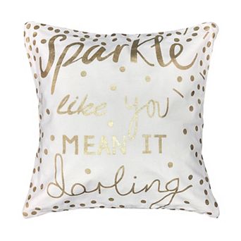 Harper Lane Sparkle Like You Mean It Pillow