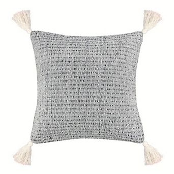 Harper Lane Lakewood Fringe Corner Decorative Throw Pillow