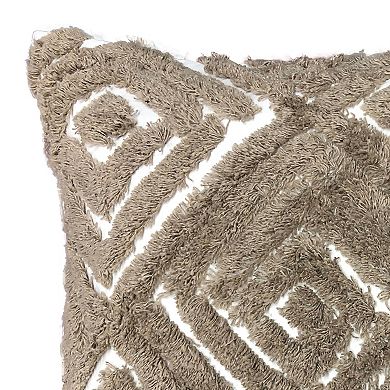 Harper Lane Taylor Cotton Geometric Throw Pillow