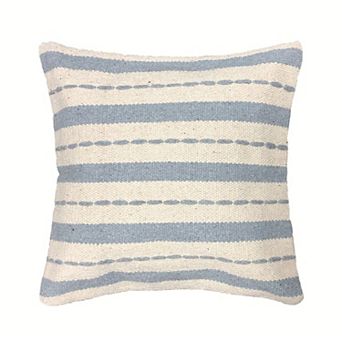 Harper Lane Venezia Cotton Striped Throw Pillow