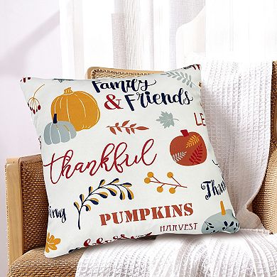 Harper Lane Pumpkin Patch Throw Pillow