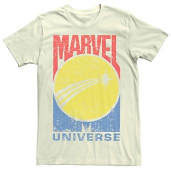 Men's Marvel Universe Planet Logo Graphic Tee
