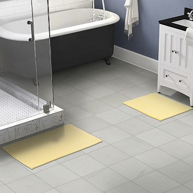 Garland Rug Reflections 2-Piece Rubber Ducky Yellow Bath Set