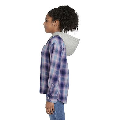 Girls 7-16 Levi's® Flannel Hooded Top