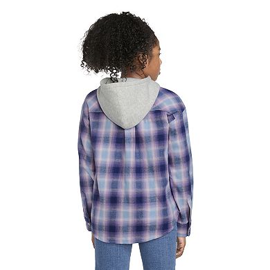 Girls 7-16 Levi's® Flannel Hooded Top