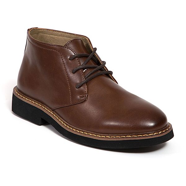deer stags ballard boy's chukka boots