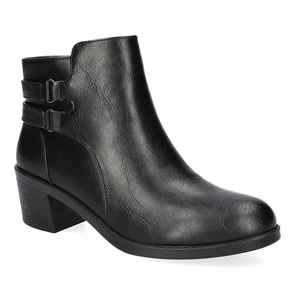 Easy Street Murphy Women's Comfort Ankle Boots - Black (8.5 XW)