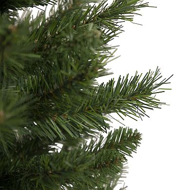 Northlight 4' Potted Virginia Pine Walkway Slim Artificial Christmas Tree - Unlit