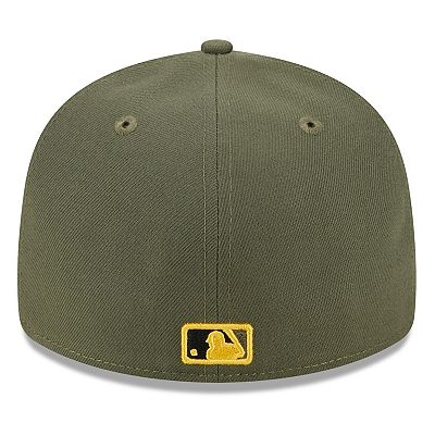 Men s New Era Green Chicago Cubs 2023 Armed Forces Day Low Profile 59FIFTY Fitted Hat