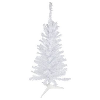 Northlight 3' Woodbury White Pine Slim Artificial Christmas Tree - Unlit