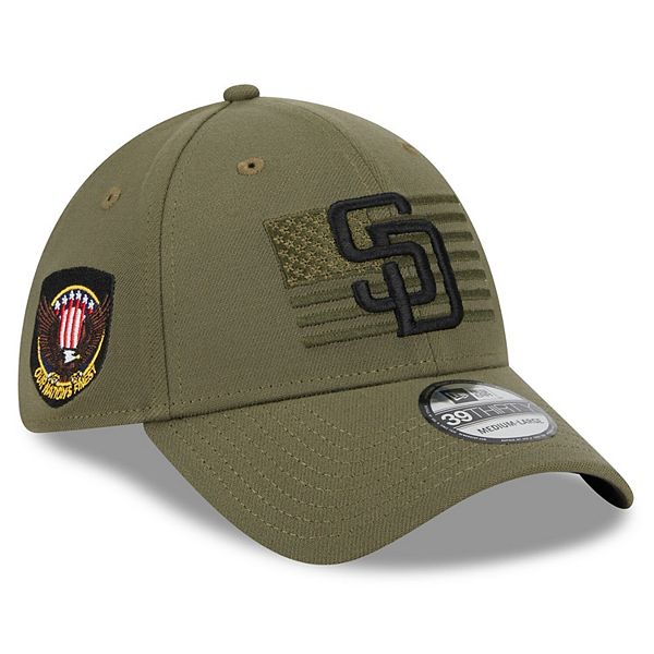 Men's New Era Green San Diego Padres 2023 Armed Forces Day