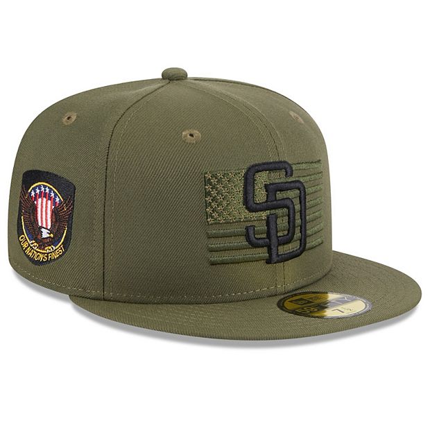 Men's New Era Green San Diego Padres 2023 Armed Forces Day On ...