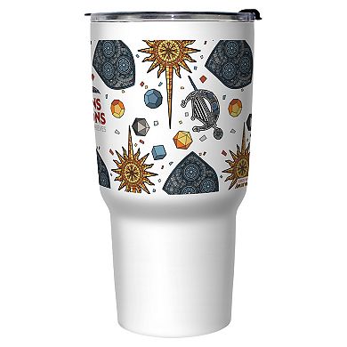 Dungeons & Dragons Mosaic Badges 27-oz. Stainless Steel Travel Mug
