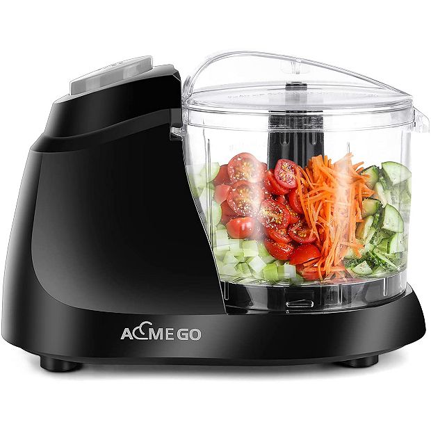 Aemego Mini Food Processor 1.5 Cup Meat & Vegetable Electric Food