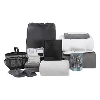 The 44 pc College Dorm Essentials Set - Totally Complete Twin XL Bedding Pack